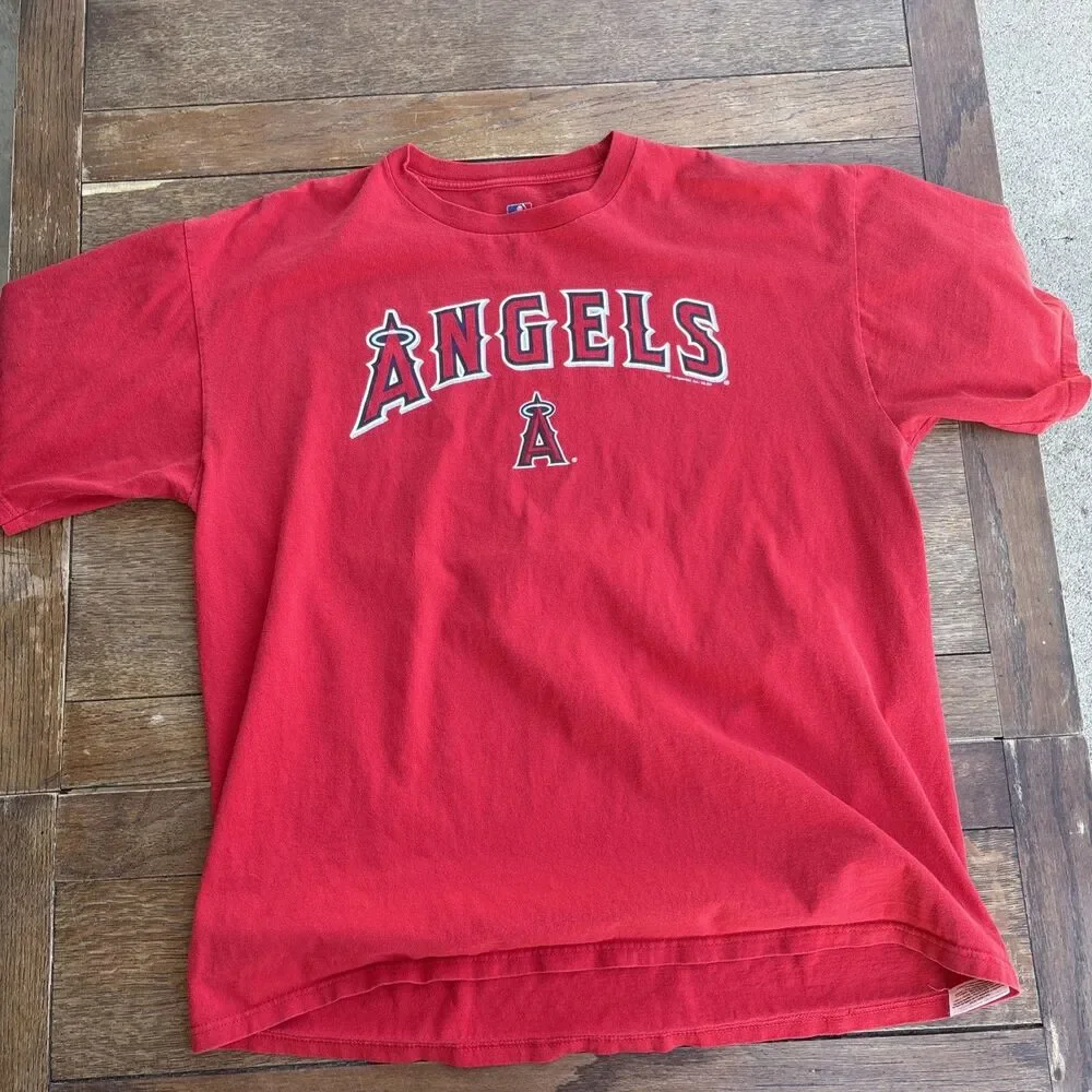 Angels baseball genuine merchandise men’s T-shirt XL 0359